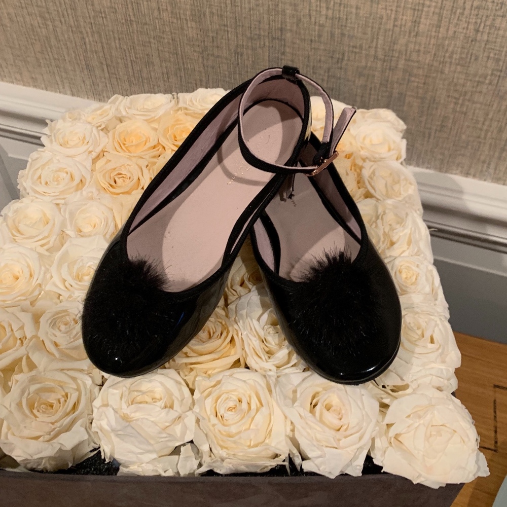 Ruby & Bloom Kilie Faux Fur Flat ( size 12)